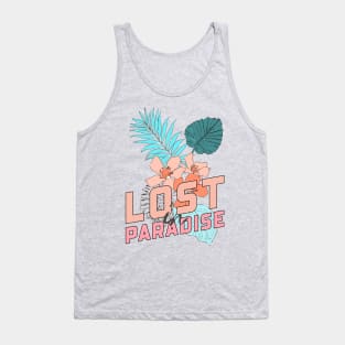 Lost In Paradise Floral Tank Top